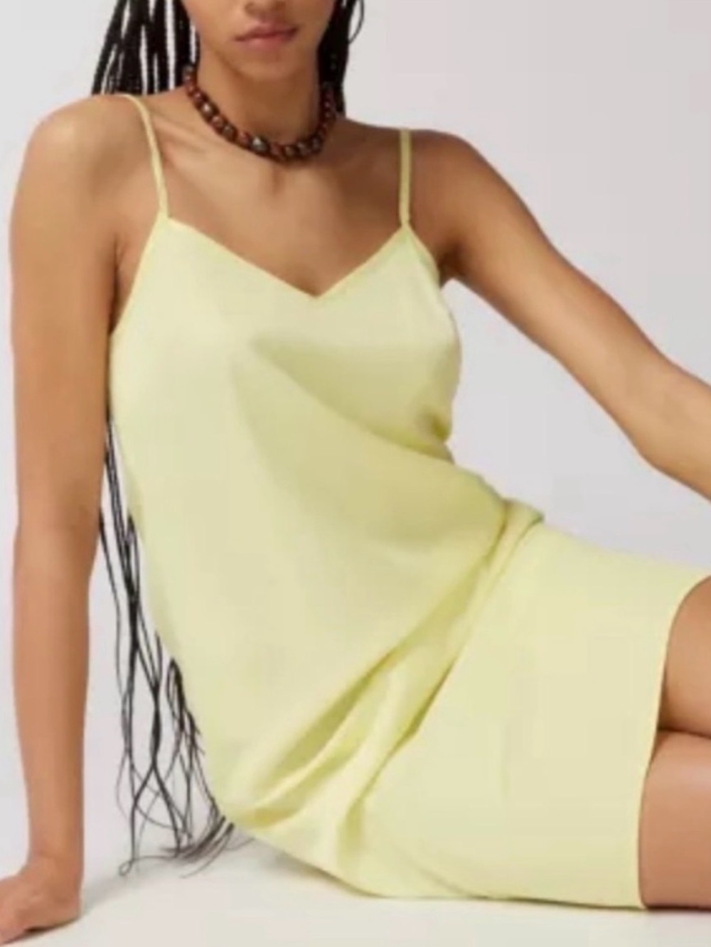 Urban Outfitters Yellow Slip Dress